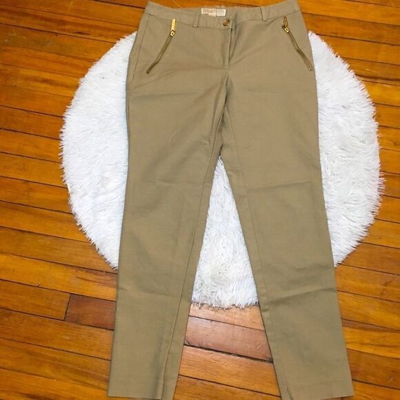 New! Michael Kors Stretch Zipper Skinny - Picture 2 of 7